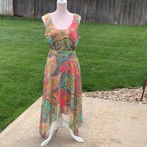 Robbie Bee handkerchief dress. Size 14